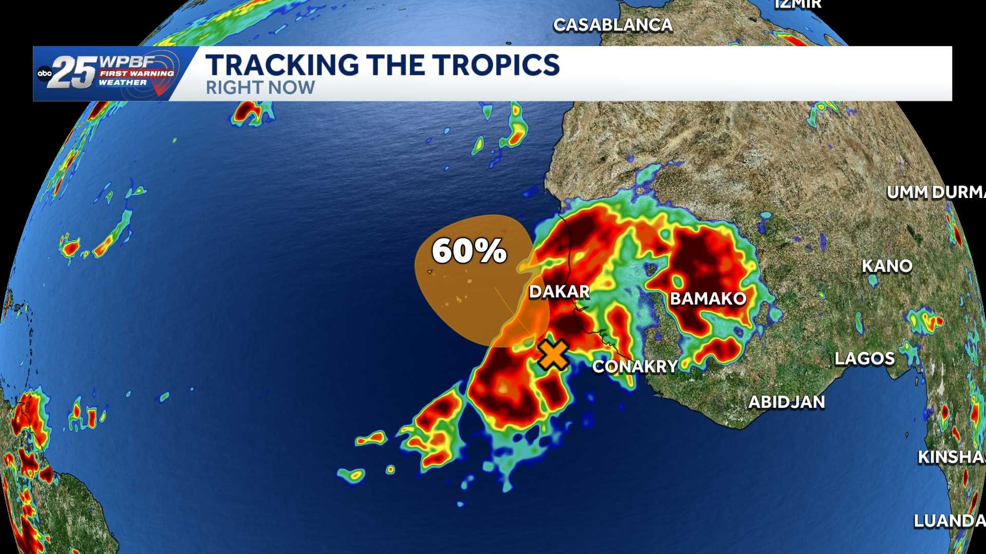 Tropical wave near Cabo Verde Islands may form depression — WPBF West Palm Beach